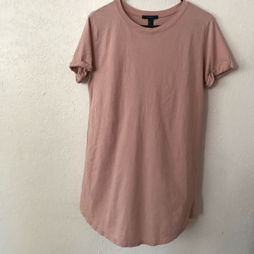 Forever 21 Basic Pink/Nude Dress